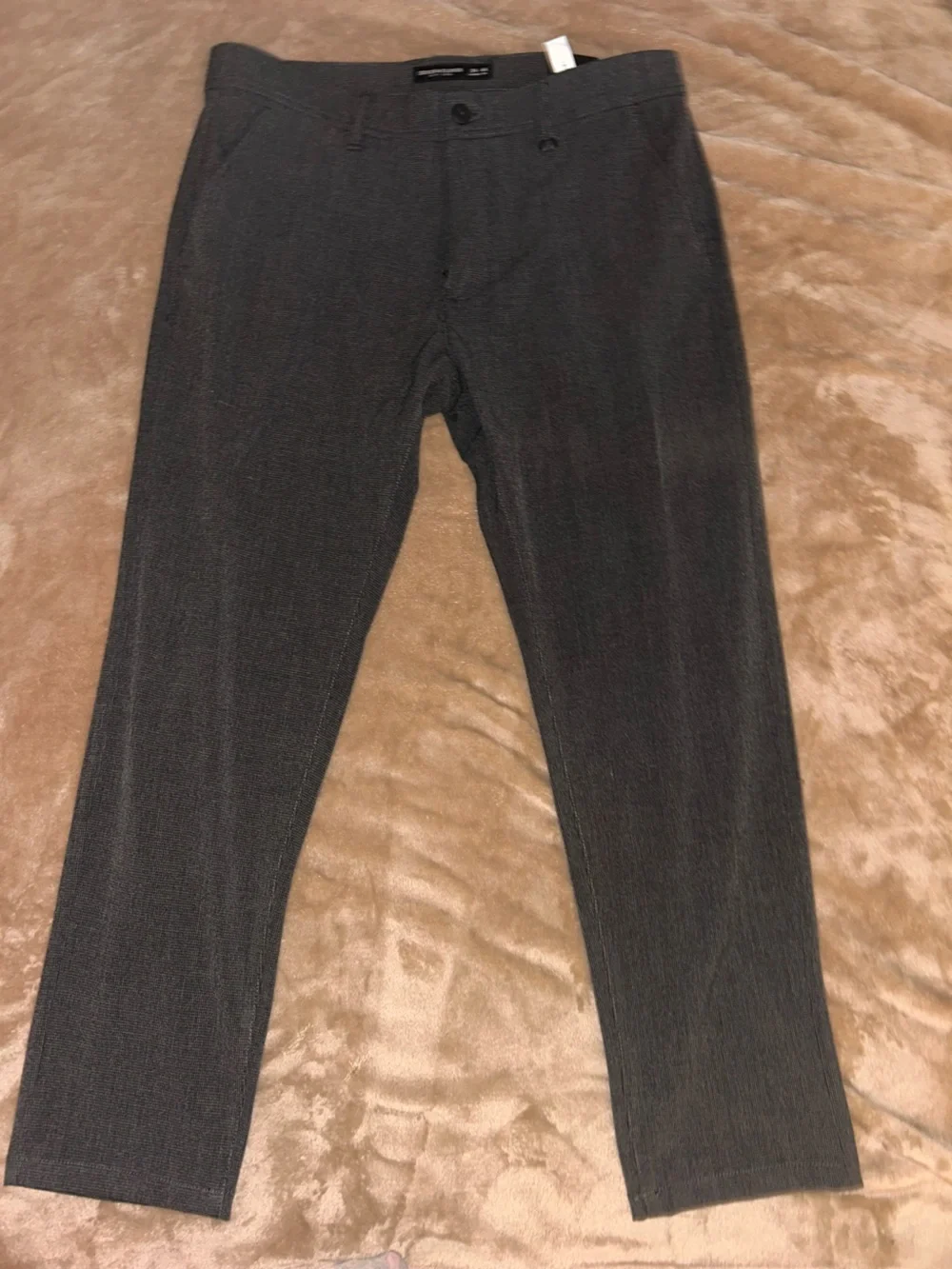 Denim & Flower Charcoal Gray Dress Pants